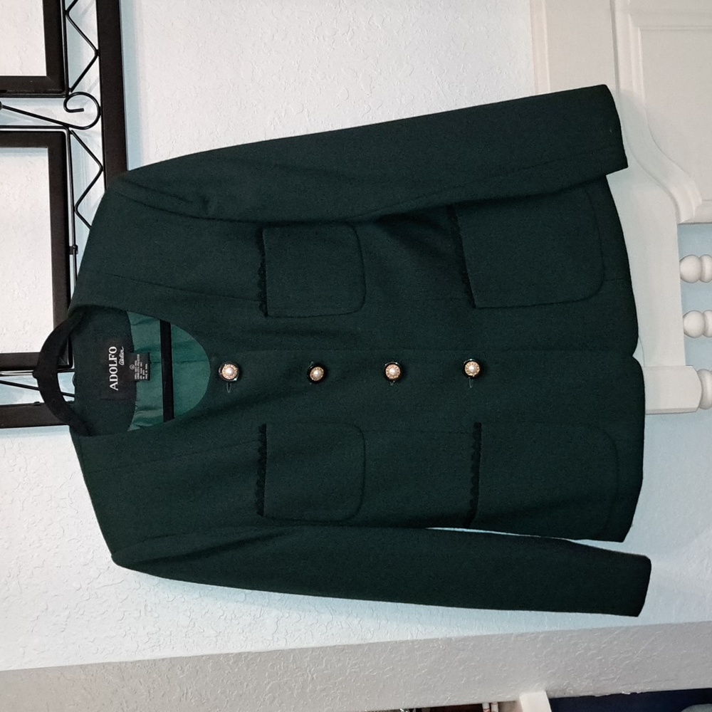 Adolfo Atelier Vintage wool blazer